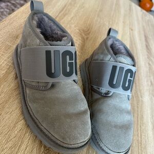 UGG Gray Ankle Boots size 5